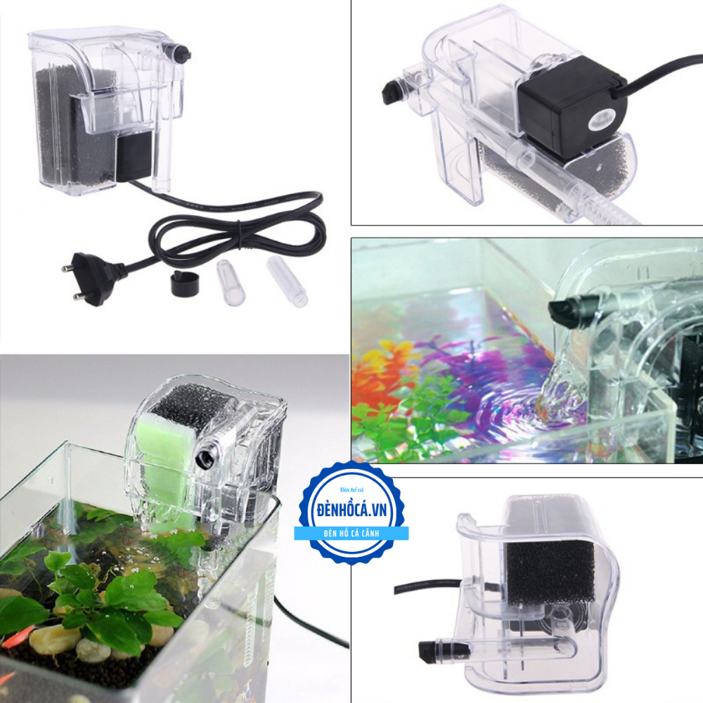 [Hoàn Tiền 10%] Lọc thác hồ cá mini dành cho hồ cá nhỏ