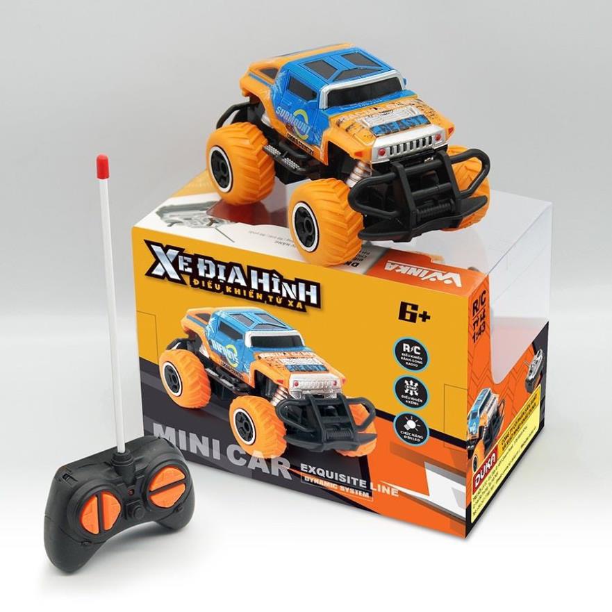 Bộ Đồ Chơi DUKA Xe Địa Hình Điều Khiển Từ Xa - Vô Địch DK81012