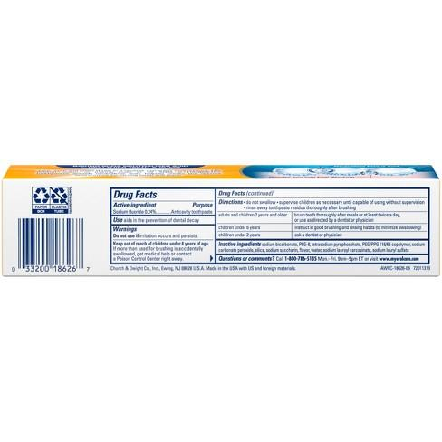 Kem đánh trắng răng Arm & Hammer - Nhạy cảm Sensitive Care (Bill Anh)