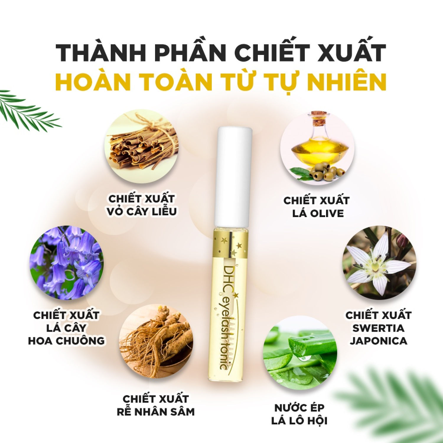 Tinh Chất Dưỡng Mi Eyelash Tonic DHC 6.5ml