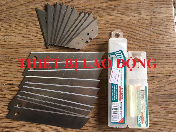 Bộ 10 lưỡi dao tiện ích total tht519611+ bộ 10 lưỡi dao rọc giấy total tht519181 - tht519181tht519611