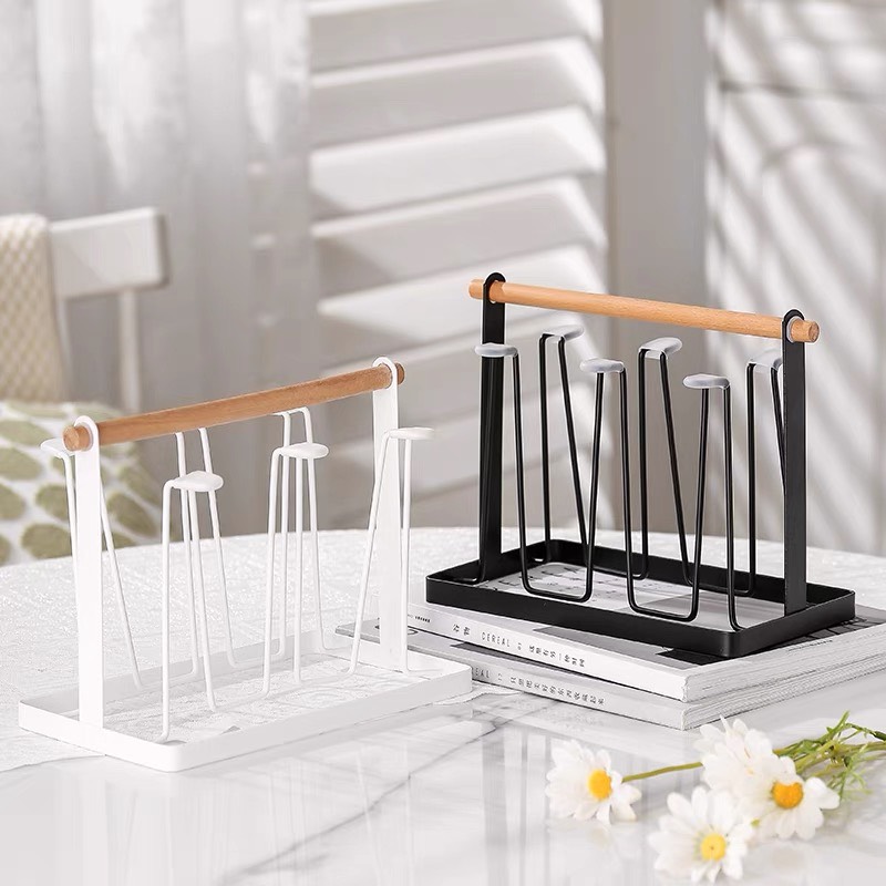 Giá úp ly,cốc khay gỗ cao cấp