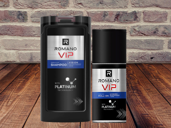 Lăn khử mùi cao cấp Romano Vip 50ml Vision [HÀNG KÈM NHƯ HÌNH]