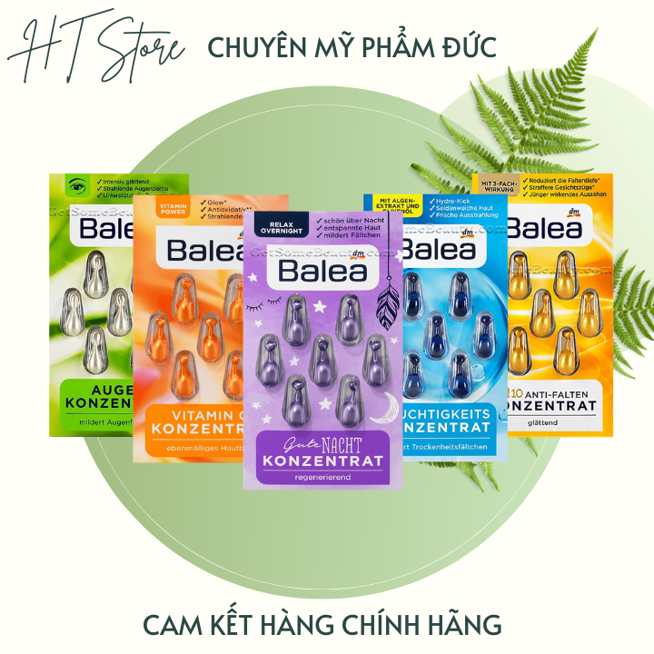Nội địa đức - viên nang dưỡng da balea
