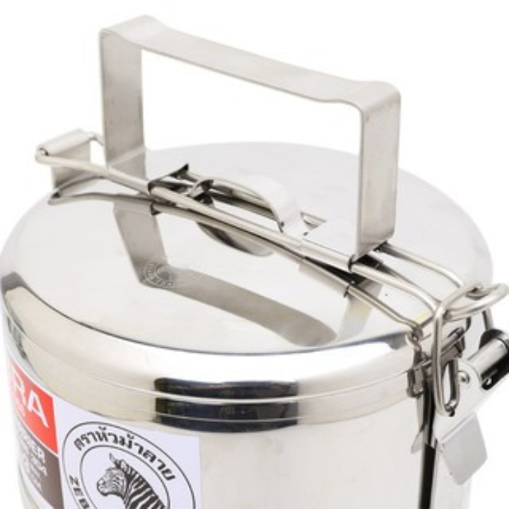 Camen Inox Zebra 14cm x 2 ngăn - 150142