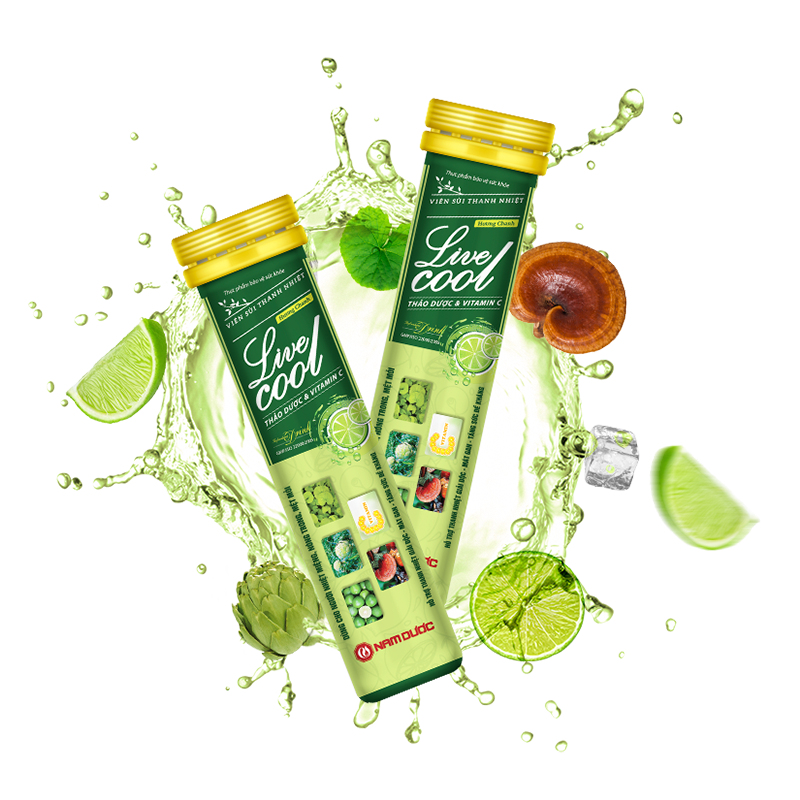 Viên sủi - Bột sủi thanh nhiệt Livecool