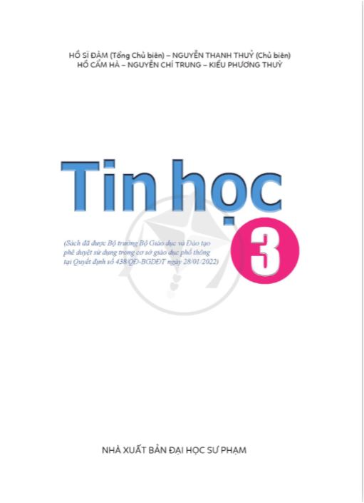 Tin Học lớp 3 - Cánh Diều