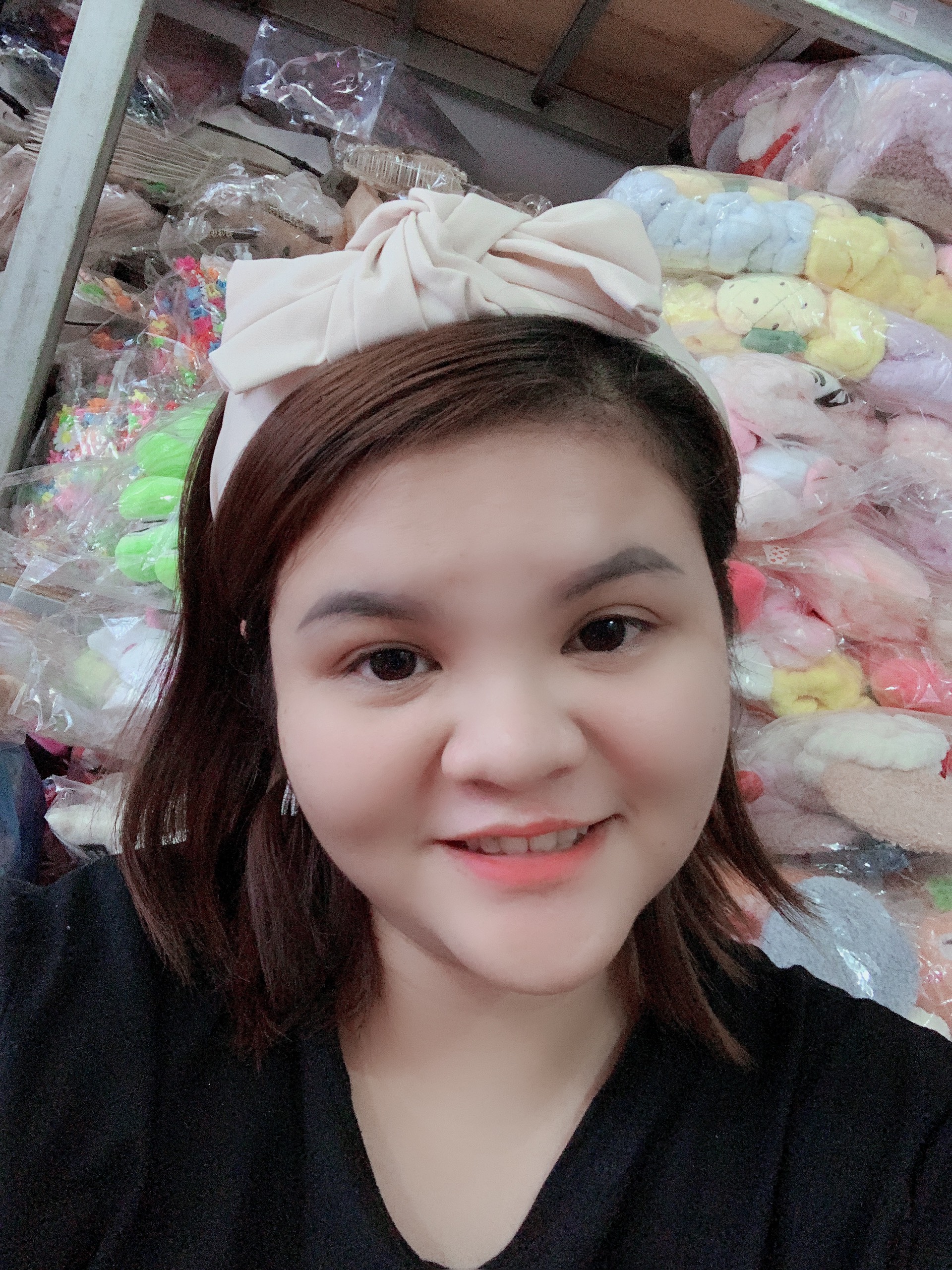 Băng Đô Cài Tóc Nơ  To Siêu Xinh