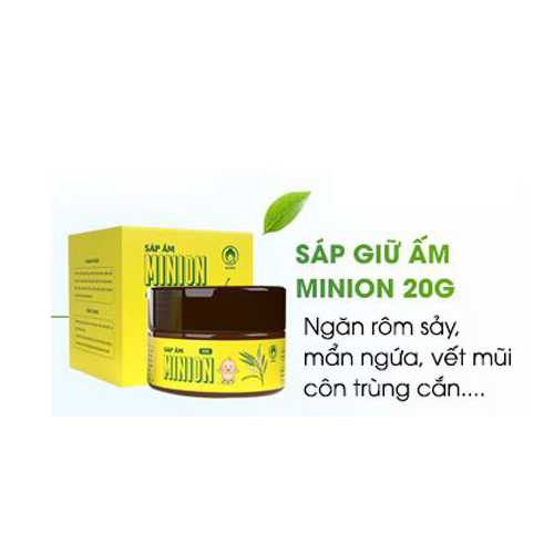 Sáp giữ ấm Minion cho bé ( Hộp 20G)