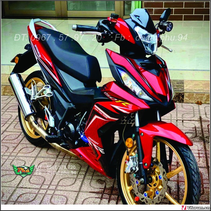 Tem rời winner v1 đỏ đen mẫu mới 2020