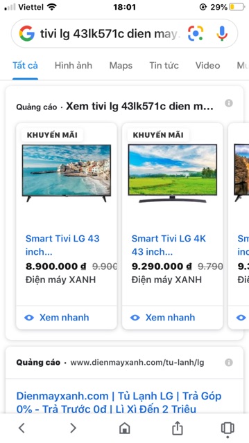 Tivi 43in LG-smart (có khiển giọng nói)