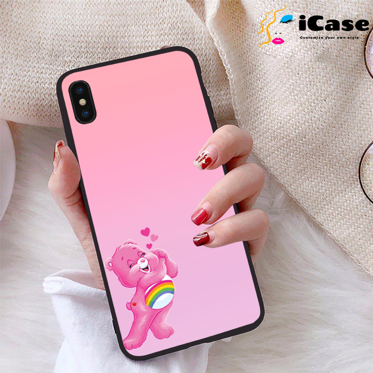 Ốp lưng iPhone Xs Max viền dẻo TPU BST Pinky