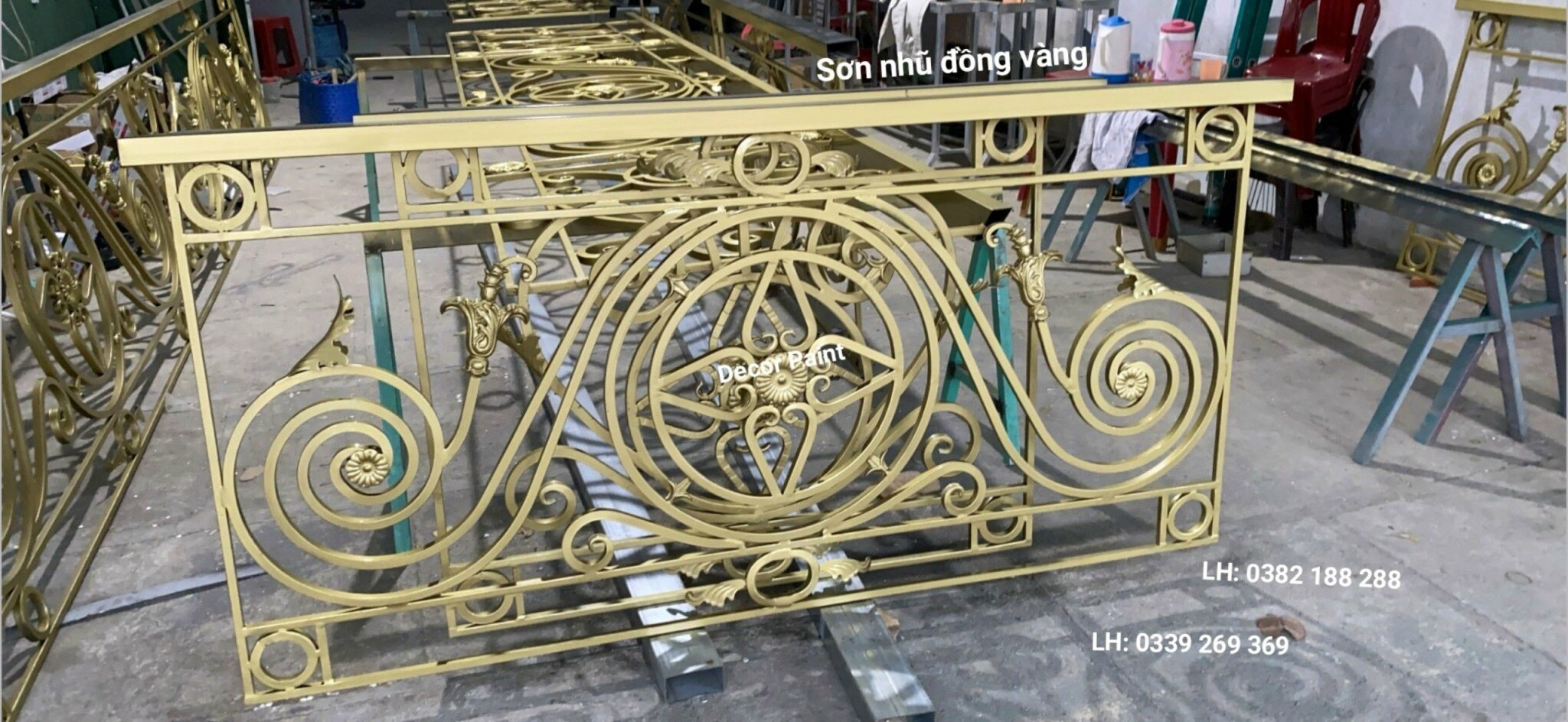 Sơn nhũ đồng vàng Decor Paint