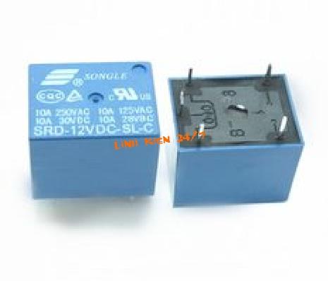 RELAY 12V 5 CHÂN SRD-12VDC (5 CHIẾC)
