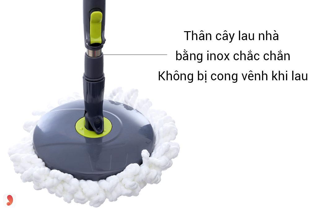 Bộ lau nhà Lock&Lock Mini Spin Mop nhỏ gọn ETM498