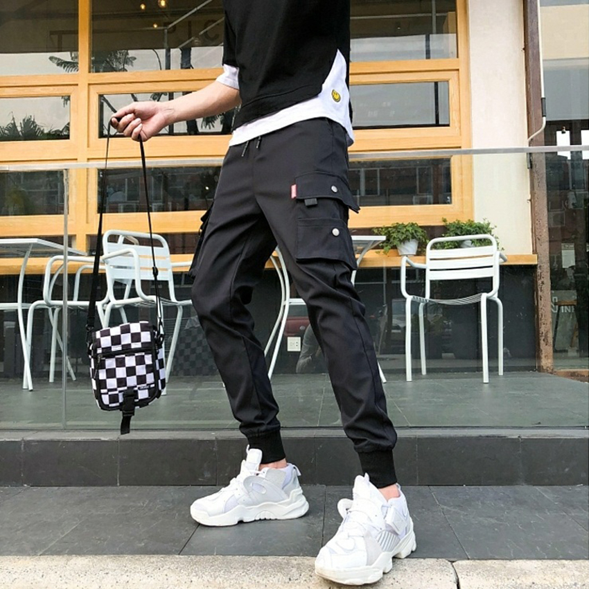 Quần Thun Nam Jogger Phói Túi Hộp Chất Thun BC Cao Cấp Cá Tính Năng Động Thời Trang 4MENHCM  9000019C8