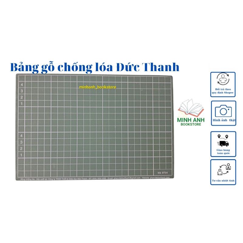 Bảng viết phấn học sinh chống lóa Đức Thanh