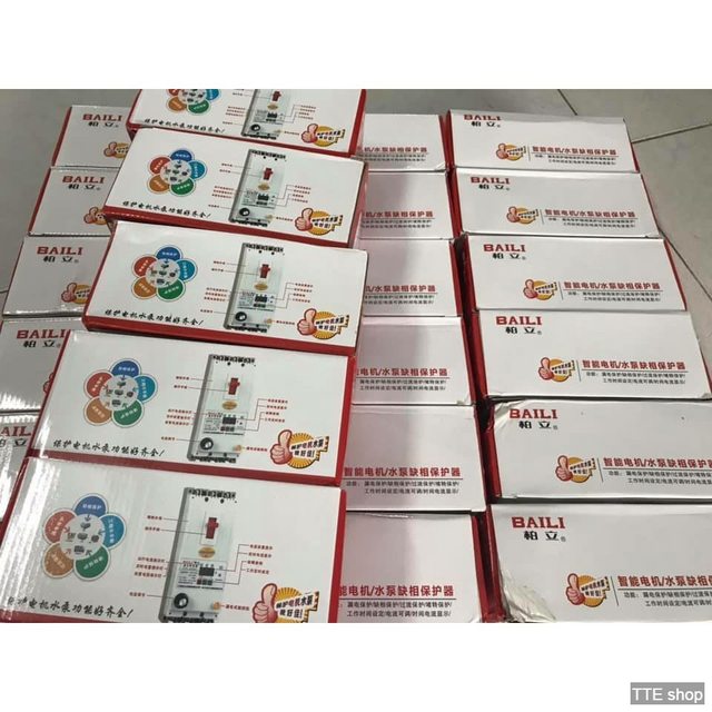 Aptomat Baili 60A 3 pha - Bảo Vệ Mất Pha, Cầu Dao Bảo Vệ Mất Pha Công