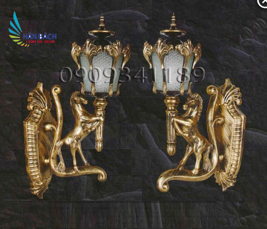 [HCM]Bộ 2 đèn treo tường ngoài trờiđèn gắn cột cổngđèn vách tườngđèn vách giả cổ