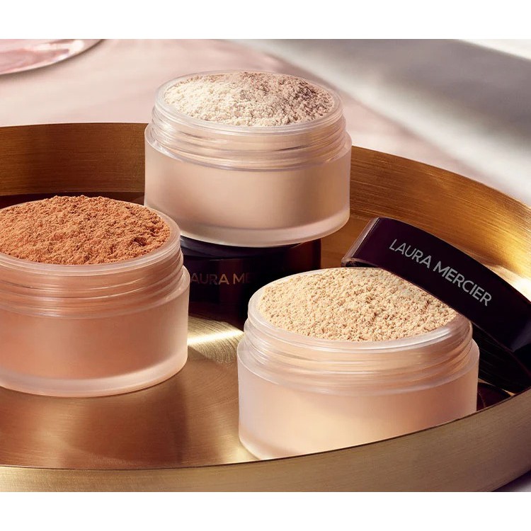Phấn Phủ Bột Laura Mercier Loose Setting Powder cả set 2sp