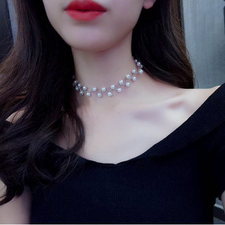 dây chuyền ngọc trai nữ