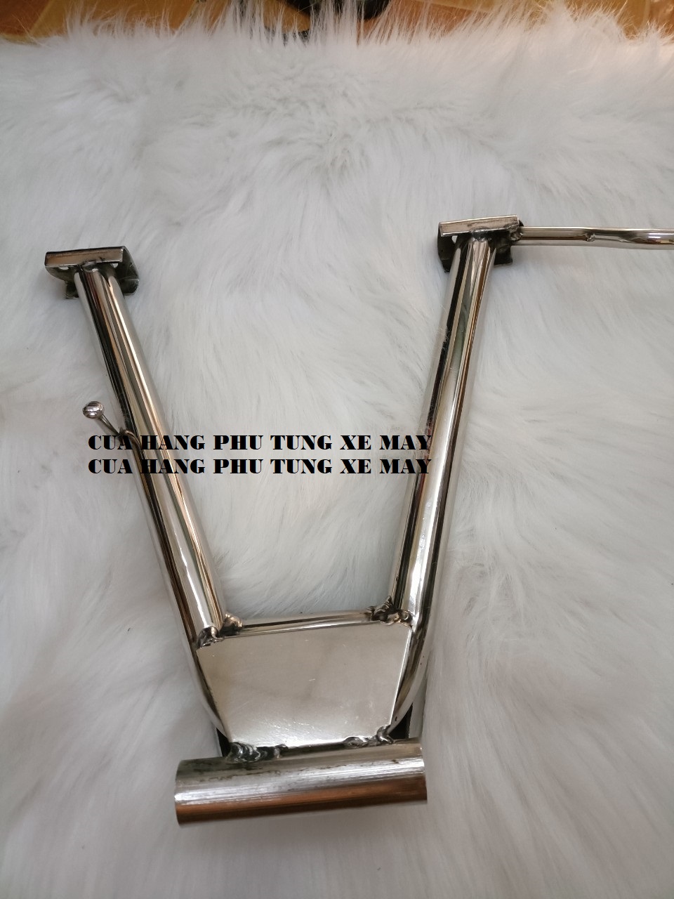 Chống đứng xe 67 inox 304