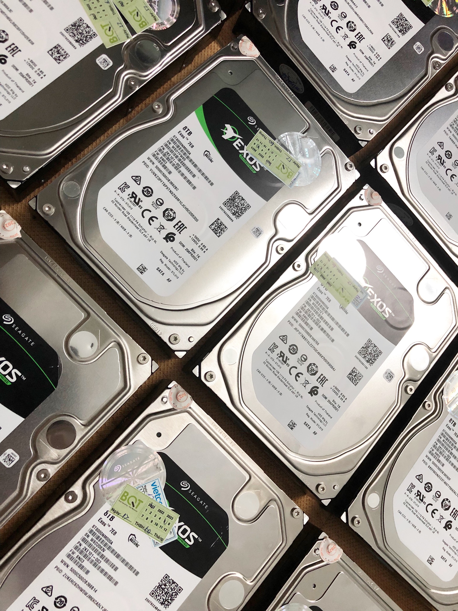 Ổ Cứng HDD 8TB Seagate Exos Chuyên Dụng Nas - Server