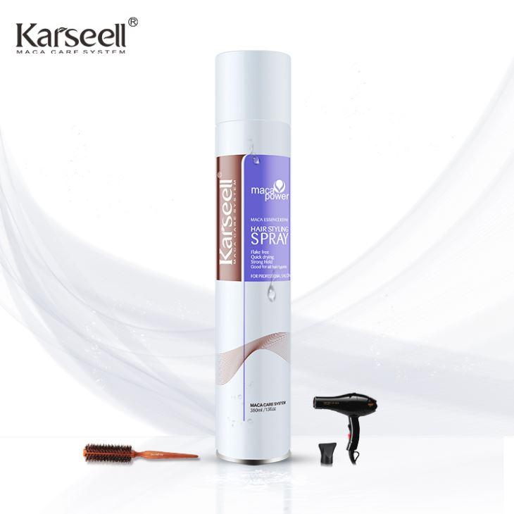 [+Tặng mũ trùm]Keo xịt tóc Karseell Maca Spray 380ml