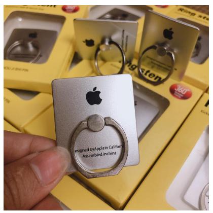 Iring logo táo apple siêu tiện dụng