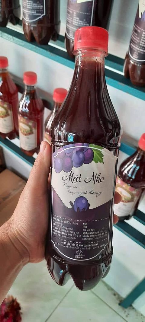 [HCM1] Mật nho đường phèn Phan Rang - Ninh Thuận 750ml