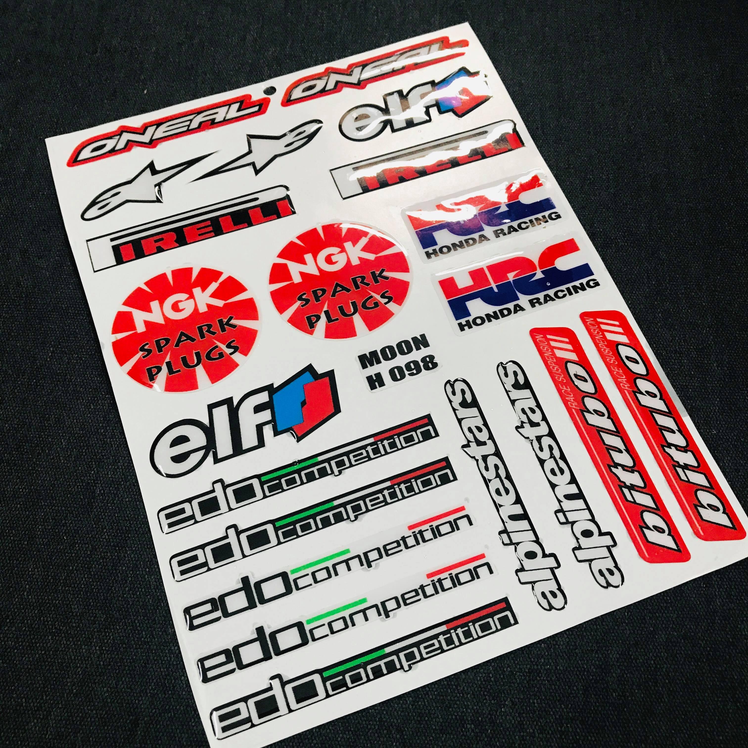 TEM TẤM DÁN XE MÁY ĐỔ KEO SIÊU NÉT (TEM NGK)