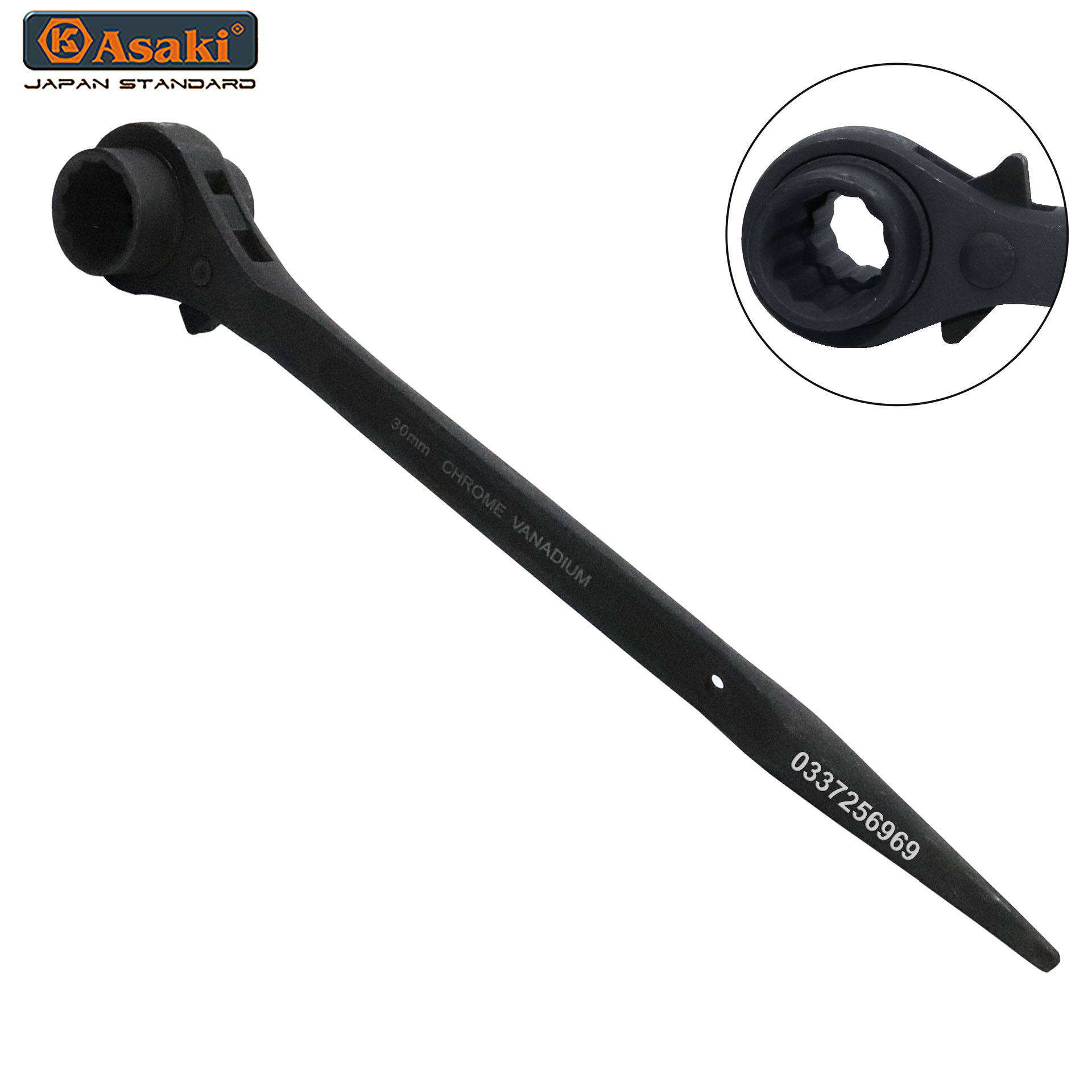 Asaki Cờ lê đuôi chuột 30-32 Asaki AK-6460