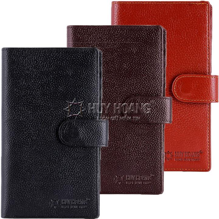 Men's cowhide wallet with stand leather color black, brown thbour4-45-46