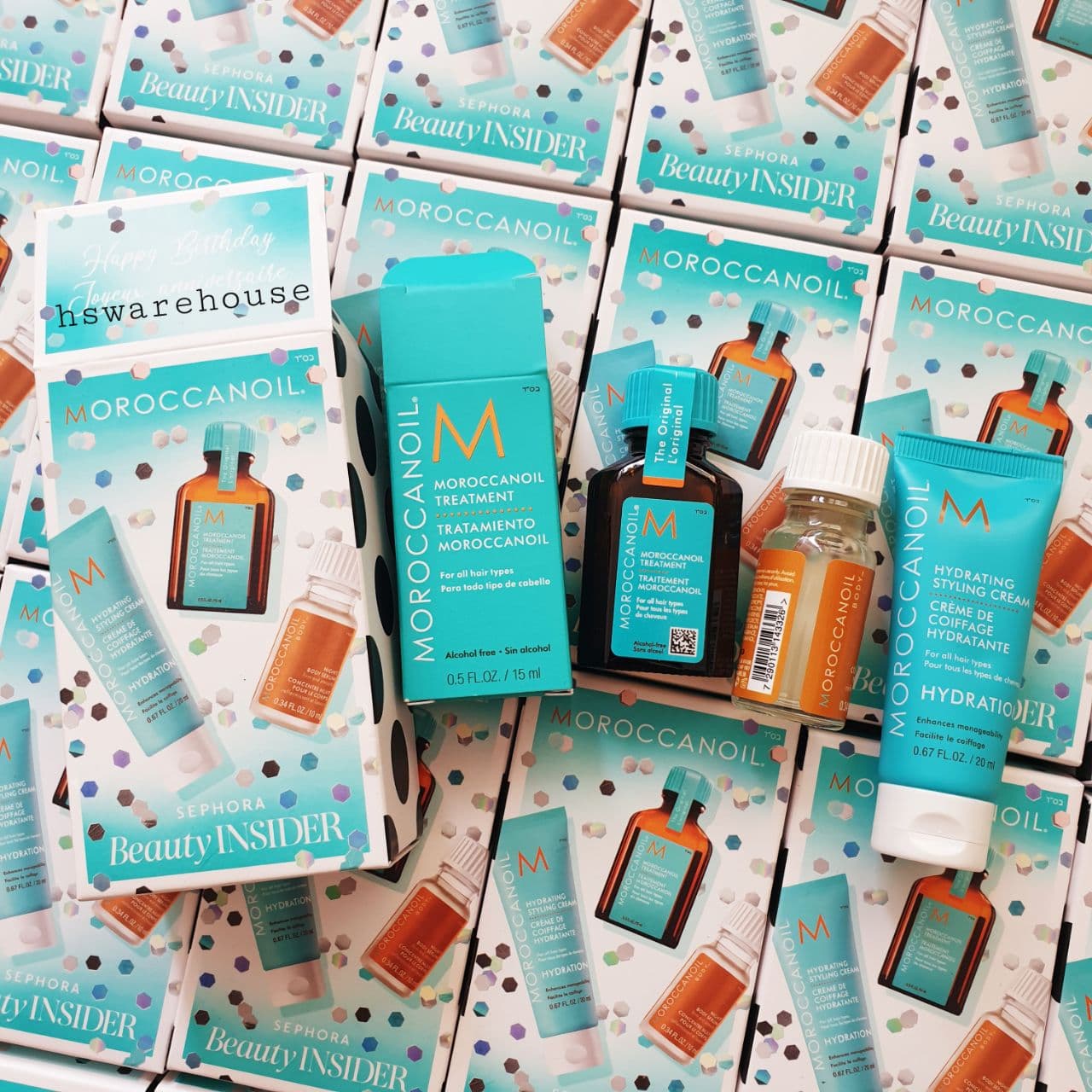Set 3 món chăm sóc tóc và cơ thể Moroccanoil Treatment