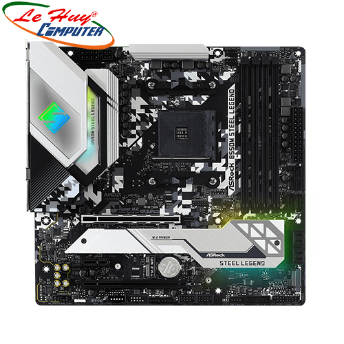 [Trả góp 0%]Mainboard Asrock B550M Steel Legend