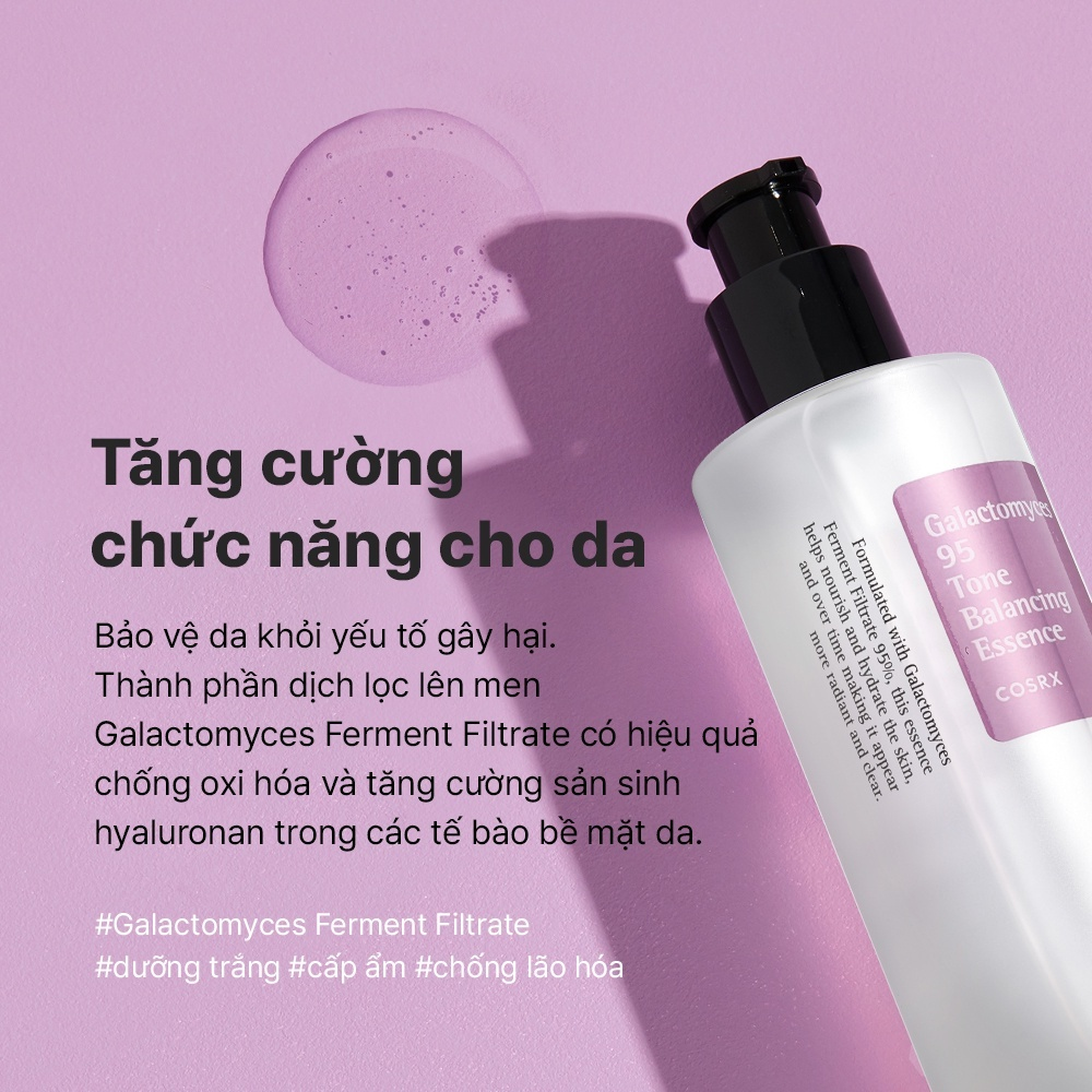 Tinh chất COSRX Galactomyces 95 dưỡng sáng da 100ml
