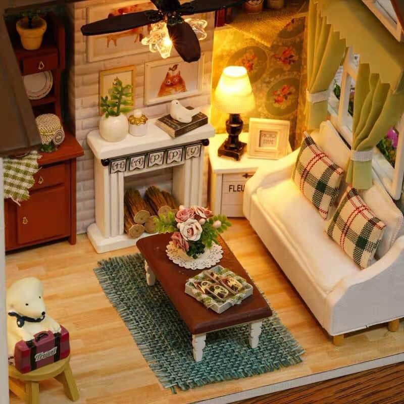 ĐỒ CHƠI LẮP RÁP MÔ HÌNH NHÀ 3D DỄ THƯƠNG DIY CUTE ROOM