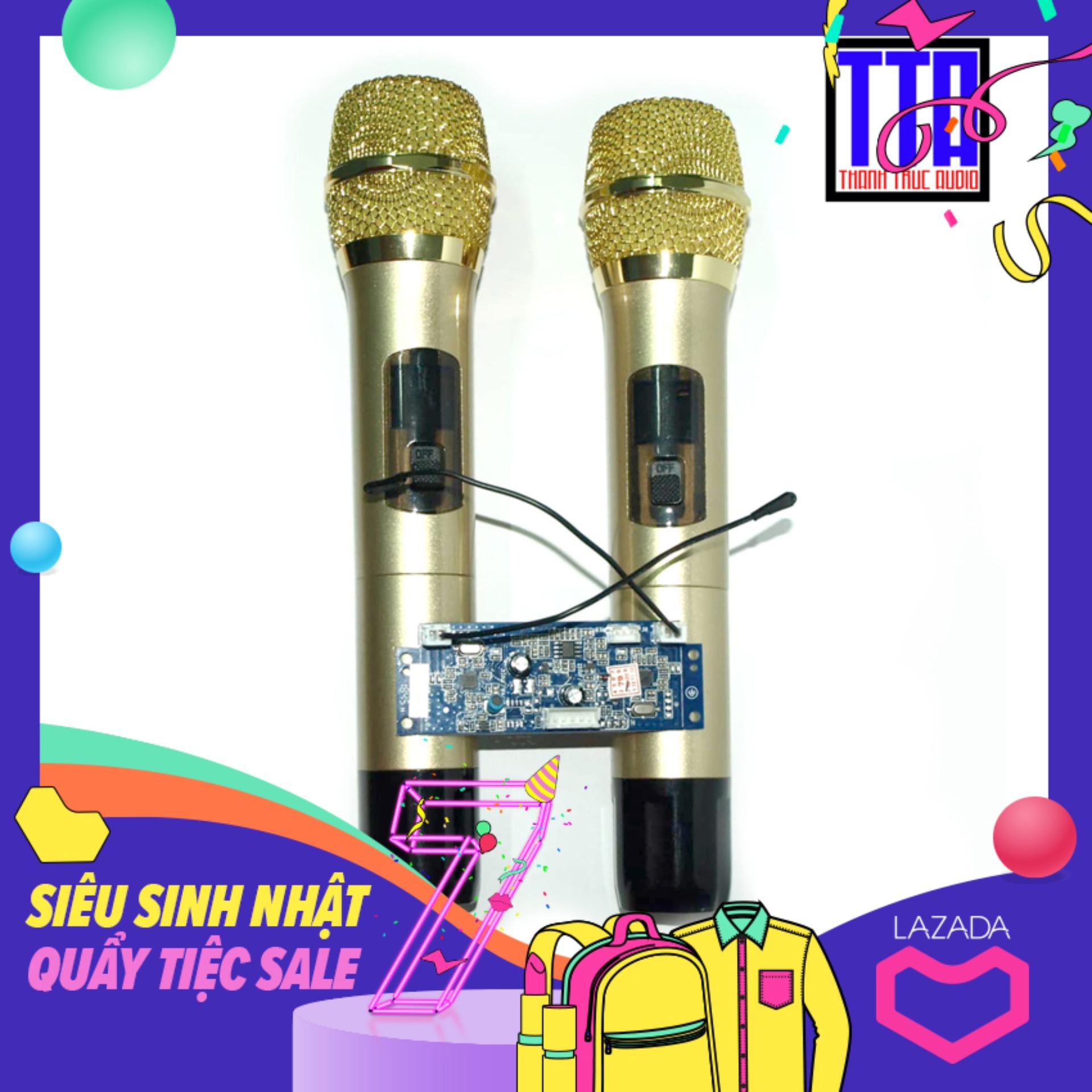 Micro Loa Kéo Wireless W-1606d-V2 Uhf - Loại 1 Cao Cấp By Thanh Trúc Audio (tp.hcm)