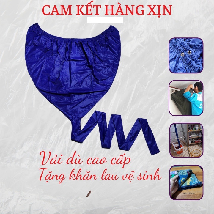 Túi trùm vệ sinh máy lạnh treo tường - Áo bọc hứng nước rửa điều hòa - Bạt vệ sinh máy lạnh