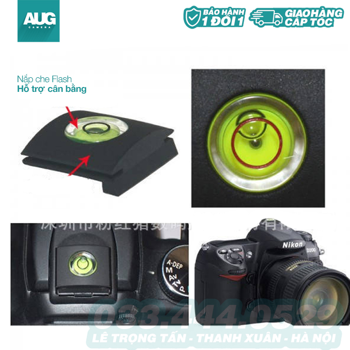 Nắp Che Chân Flash Máy Ảnh (Hotshoe) - AUG Camera Hà Nội