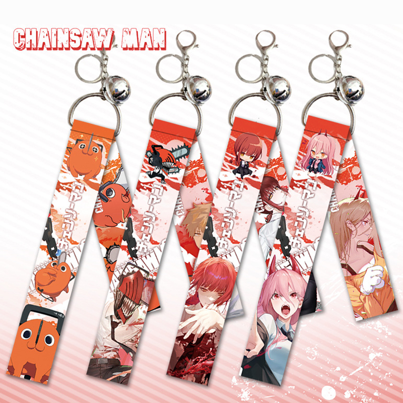 Móc khóa dây chuông anime Chainsaw Man [T69 Shop]