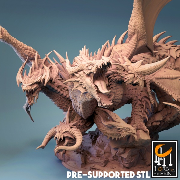 Bảng giá File in mô hình 3D Dragon Tiamat Phong Vũ
