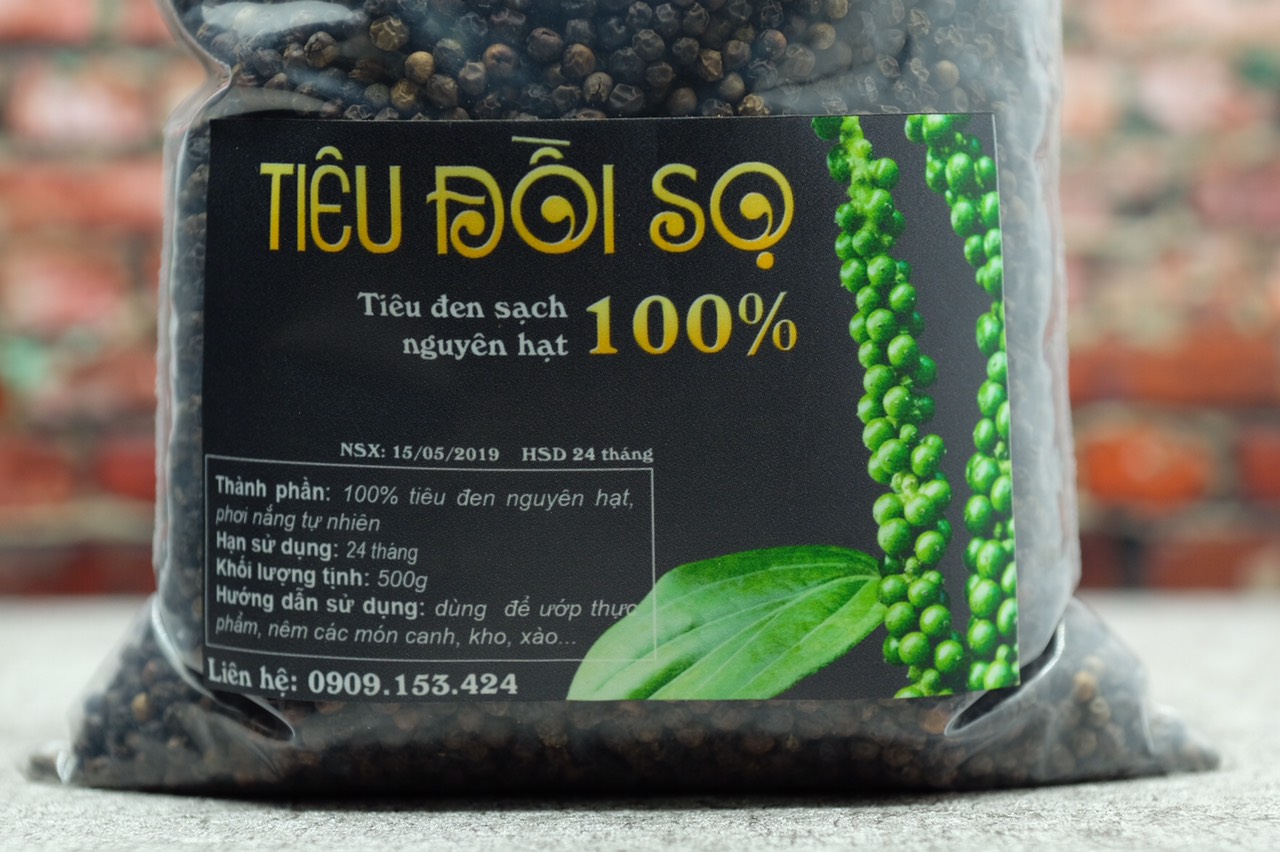 TIÊU ĐEN NGUYÊN HẠT LOẠI 1