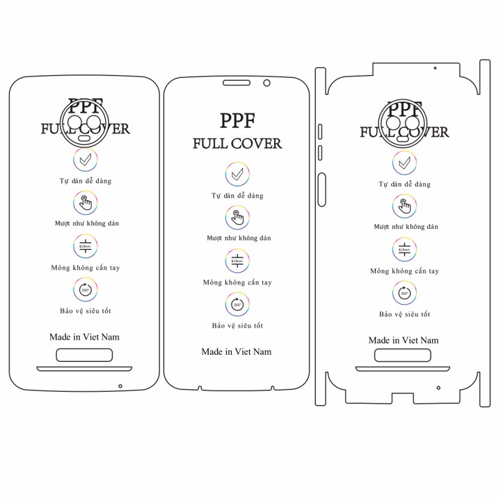 [HCM]Dán dẻo PPF Motorola Z3 tặng cường lực camera