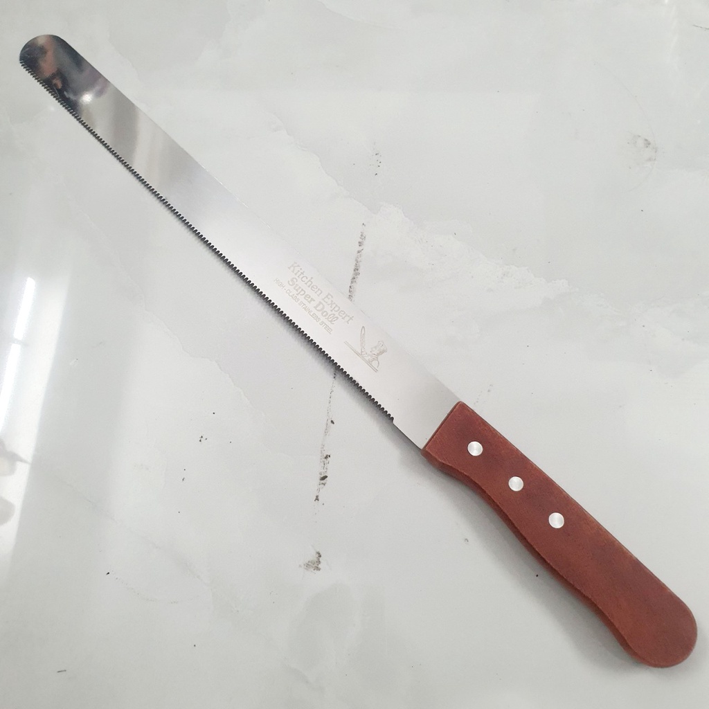 Dao cắt bánh mì cán gỗ