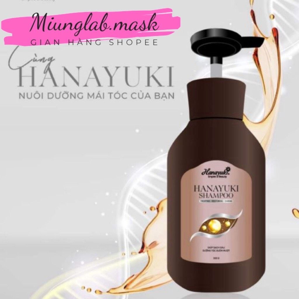 [HCM]Dầu gội Hanayuki Shampoo 300ml