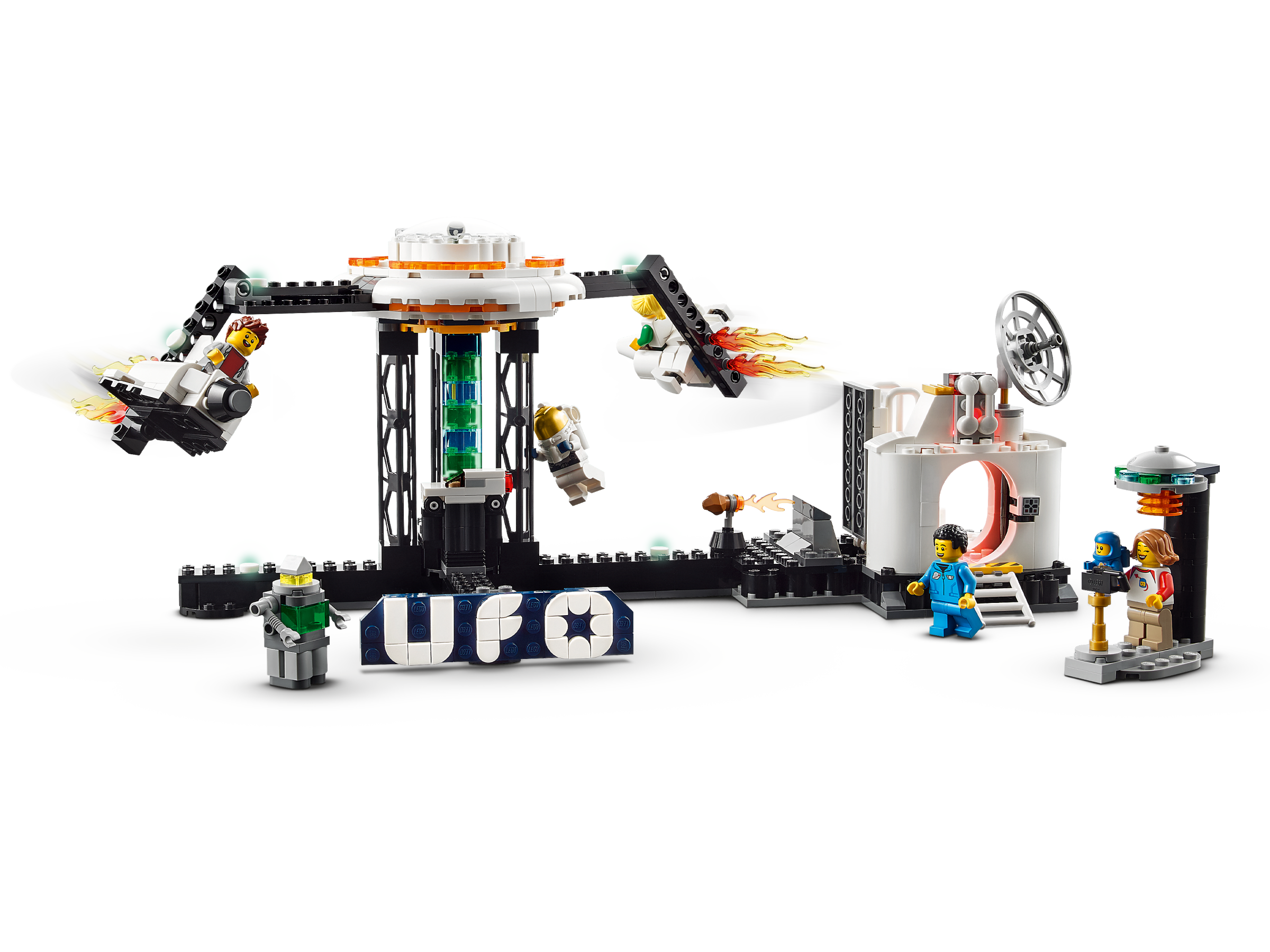 [HAPPY BRICKS] LEGO  CREATOR 3in1 - 31142 - TÀU LƯỢN SIÊU TỐC KHÔNG GIAN - SPACE ROLLER COASTER