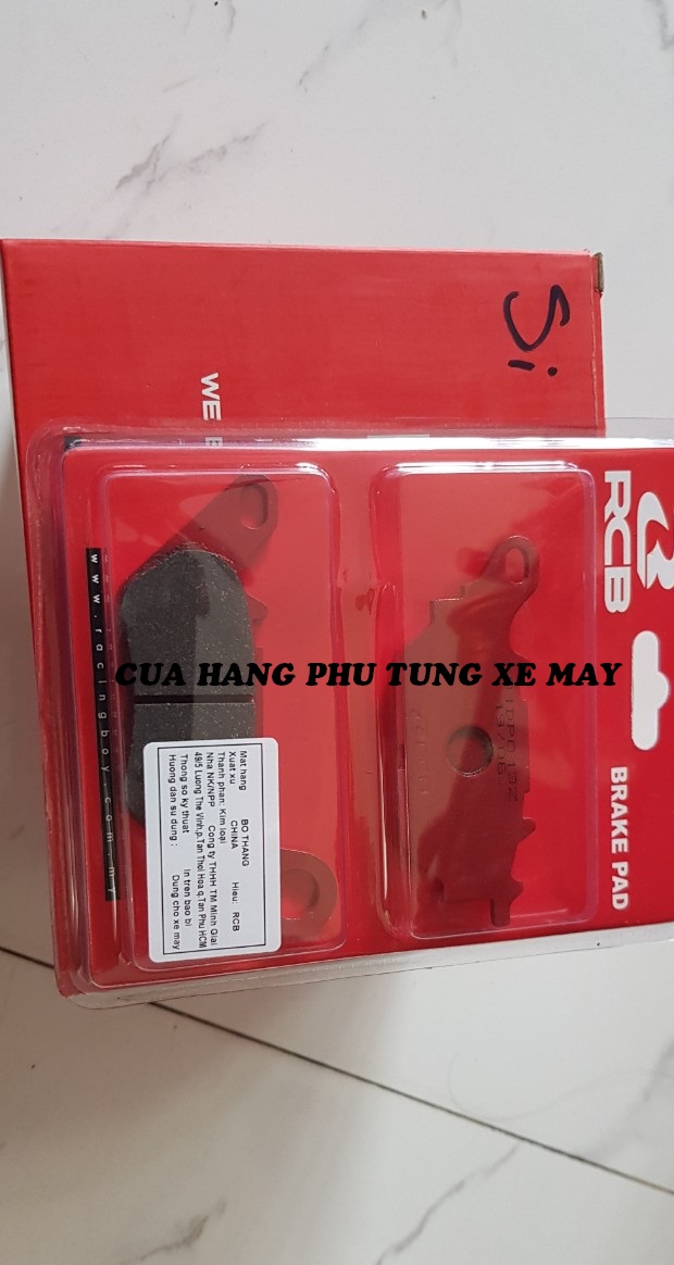 Bố thắng đĩa trước RCB cho xe Sirius