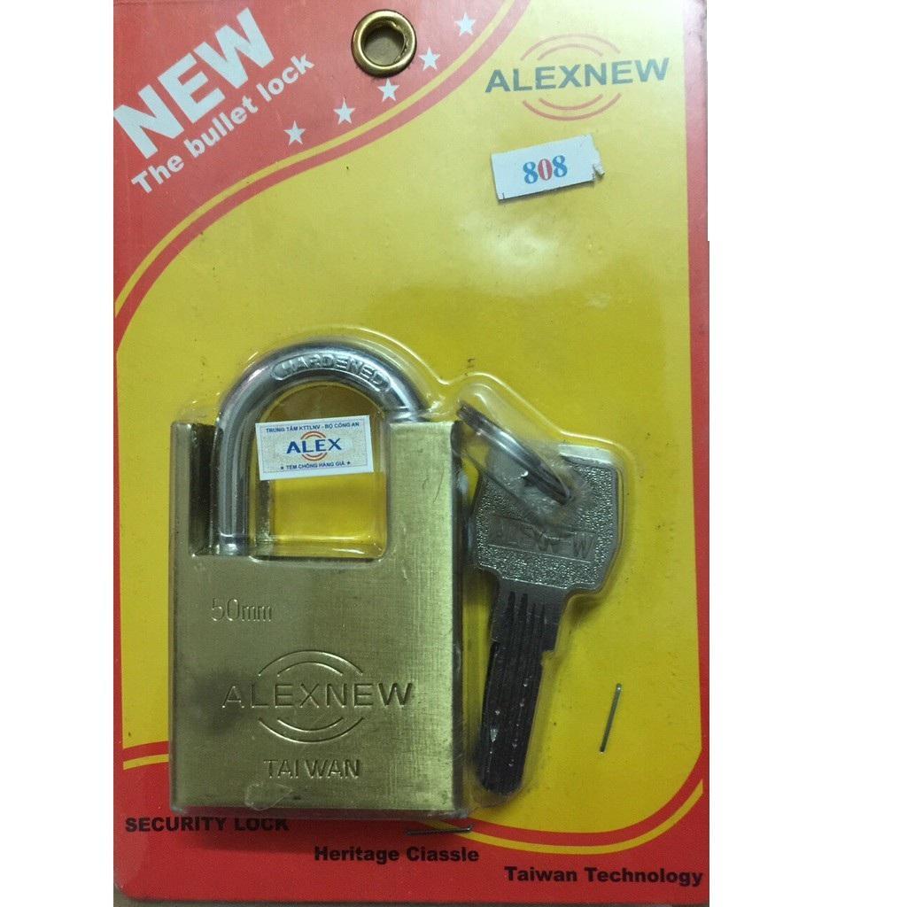 Ổ khóa chống cắt 50mm cao cấp siêu bền alexnew taiwan - điện việt