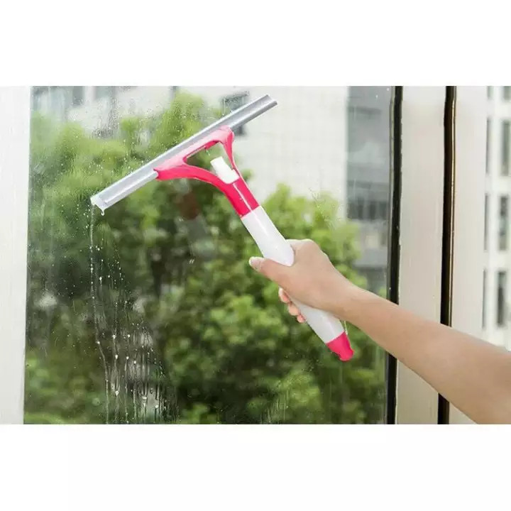 Cây gạt nước lau kính có bình xịt đa năng